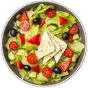 Греческий салат с цитрусовым дрессингом Перекрёсток Select, 210г