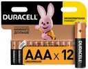 Батарейки Duracell Basic AАA 12 шт