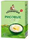 Хлопья Селяночка рисовые 400г