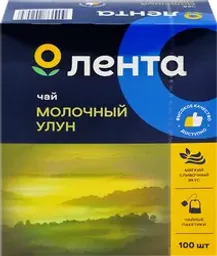 Чай зеленый ЛЕНТА Молочный улун китайский байховый