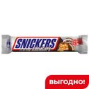 Батончик шоколадный SNICKERS пломбир, 81 г