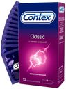 Презервативы Contex Classic с гелем-смазкой гладкие 12 шт