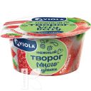 Творог VIOLA VERY BERRY с клубникой 3,5% 140г