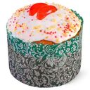 Кулич пасхальный с апельсиновыми цукатами, 350г