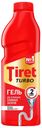 Гель для удаления засоров в канализационных трубах Tiret Turbo, 1 л