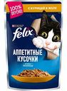 Корм для кошек Felix Аппетитные кусочки c курицей в желе, 85 г