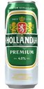Пиво Hollandia светлое 4.8%, 450мл