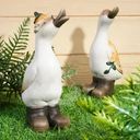 Декорация садовая "Гусь", GreenArt, 23 см, в ассортименте