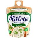 Сыр творожный Almette с зеленью 60% БЗМЖ 150г