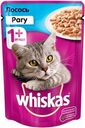 Влажный корм для кошек Whiskas рагу с лососем, 75 г