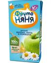 Напиток ФрутоНяня Яблоко Липа и Ромашка 6мес+ 200мл