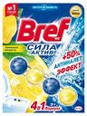 Блок для унитаза подвесной Bref Сила-Актив Лимонная свежесть, 50 г