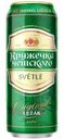 Пиво Кружечка Чешского светлое фильтрованное 4.3%, 430мл