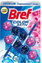 Туалетный блок «Color Aktiv» Bref, цветочная свежесть, 2 х 50 г