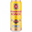 Пиво Ячменный колос светлое фильтрованное 4,5 % алк., Россия, 0,45 л