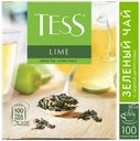 Чай зеленый Tess Lime 100пак