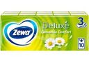 Платочки Zewa Deluxe Ромашка бумажные 3 слоя 10х10шт