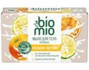 Мыло BioMio Кремовое с эфирными маслами апельсина и бергамота для тела твердое 140г