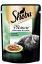 Корм для кошек Sheba Pleasure курица кролик, 85 г