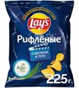 Чипсы картофельные Lay's Рифленые Сметана и лук 225г