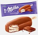 Мороженое Milka Эскимо Ванильное с молочным шоколадом 62г