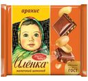 Шоколад Алёнка молочный с арахисом, 70г