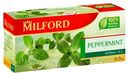 Травяной чай Milford Мята перечная в пакетиках 1,5 г х 20 шт