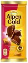 Шоколад Alpen Gold с соленым арахисом и крекером, 85г