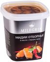 Мидии «Милегрин» отборные в масле с перцем чили, 415 г