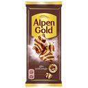 Шоколад Alpen Gold, темный и белый шоколад, 80г/85г