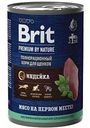 Влажный корм для щенков всех пород Brit Premium By Nature Индейка, 410 г