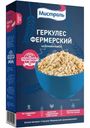 Хлопья овсяные Мистраль Геркулес Фермерский цельнозерновой, 400г