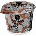 Творожок альбуминный Fitness time Beauty Шоколадный без сахара 1,5%, 100 г