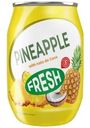 Напиток Fresh Pineapple с кусочками кокосового желе со вкусом ананаса 240мл