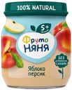 ФРУТОНЯНЯ Пюре ябл/перс, 100г 