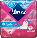 Прокладки гигиенические LIBRESSE Ultra Нормал Deo с мягкой поверхностью, 10шт