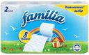 Туалетная бумага Familia Радуга 8 шт