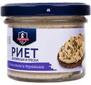 Риет из горбуши и трески Мирамар с чесноком и травами, 100 г