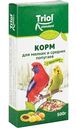 Корм для мелких и средних попугаев Triol Standard с фруктами, 500г