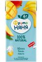 Нектар ФрутоНяня Яблоко-Банан-Манго, 200мл