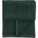 Полотенце махровое цвет: тёмно-зелёный, 70×140 см