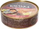 Килька Знак Качества неразделанная обжаренная в томатном соусе, 240г