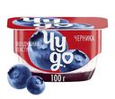 Десерт творожный двухслойный Чудо черника 4,2%, 100г