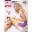 Колготки женские КОНТЕ, Соло, 40 ден, бежевые, 2 
