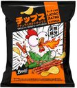 Чипсы Bruto из натурального картофеля со вкусом латяо с курицей, 70г