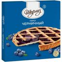 Пирог Шарлиз песочный с черничным джемом, 430г