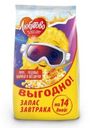 Готовый завтрак «Любятово» шарики и звездочки медовые, 420 г