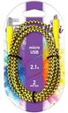 Кабель для зарядки и синхронизации Gal USB A-USB micro CU-5363, 2 м