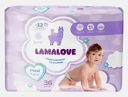 Подгузники-трусики дет Lamalove Maxi 7-18кг 36шт
