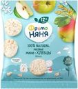 Мини-хлебцы ФрутоНяня Рисовые с яблоком с 12 мес.30г